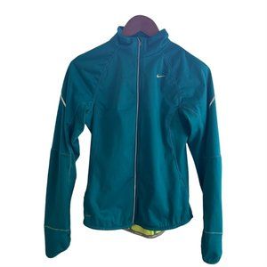 Nike teal Dri-fit Running Jacket Size Small